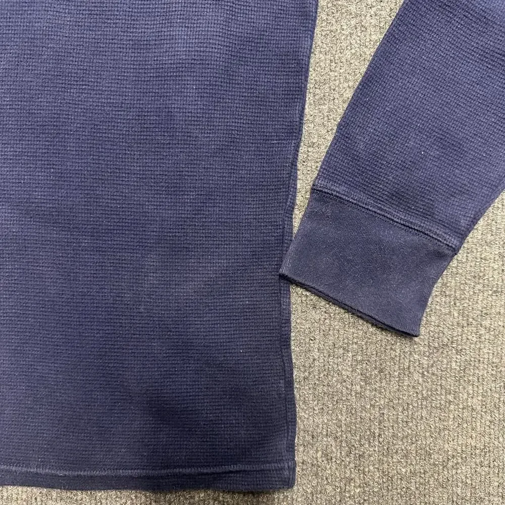 Polo Ralph Lauren Men’s Waffle-Knit Thermal Long Sleeve Crewneck Shirt Preppy L